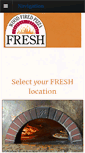 Mobile Screenshot of freshwoodfiredpizza.net